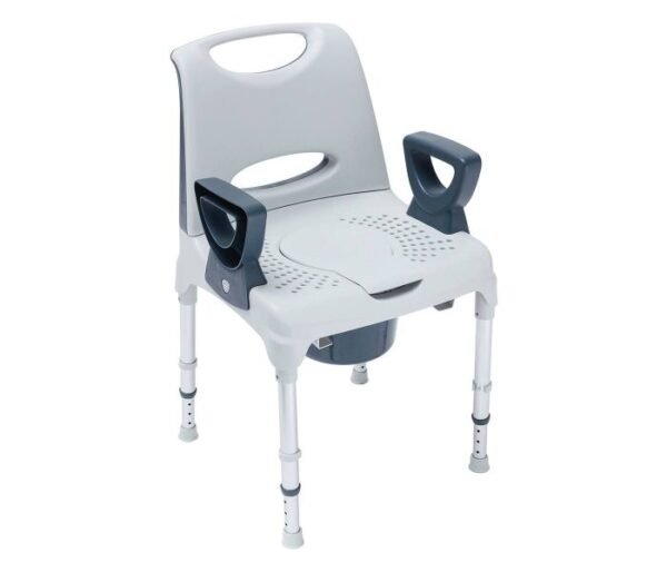 Chaise de douche à accoudoirs amoviles HERDEGEN