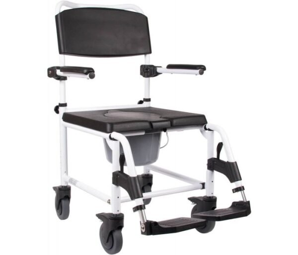 Chaise-toilettes pour la douche sur roues