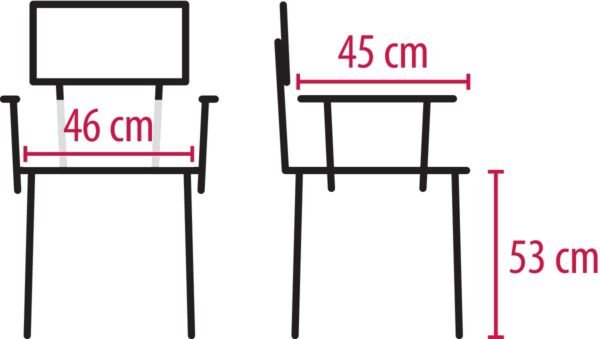 Chaise de douche sur roues avec assise percée REBOTEC