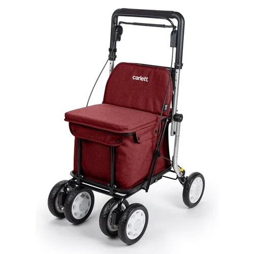 carlett rouge Rollator Carlett